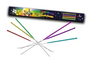 Regenbogen Wunderkerzen 42cm 5 Stück online bestellen