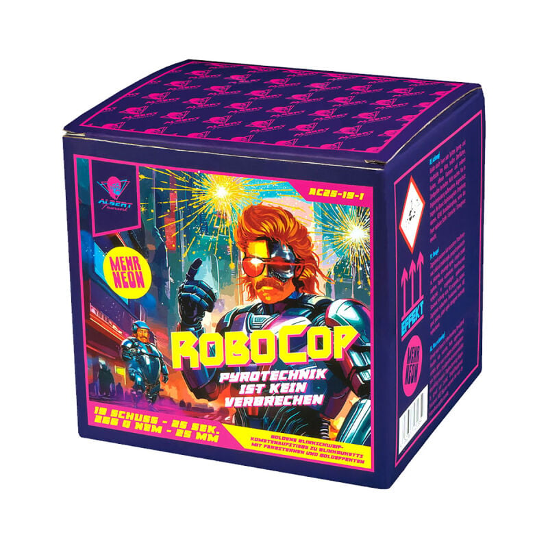 Robocop 19-Schuss-Feuerwerk-Batterie online bestellen