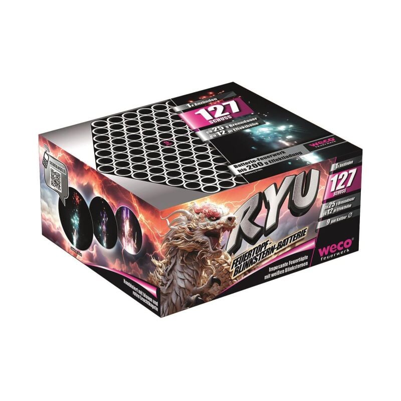 Ryu 127-Schuss-Feuerwerk-Batterie online bestellen