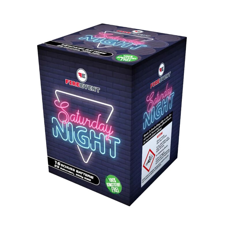 Saturday Night 16-Schuss-Feuerwerk-Batterie online bestellen