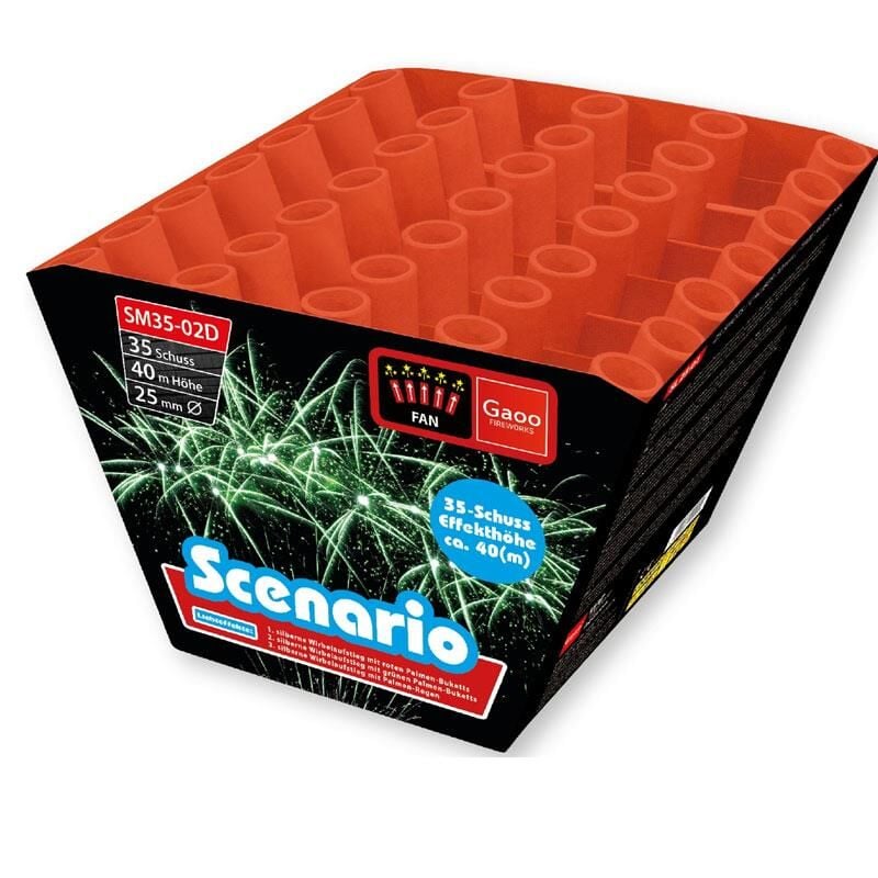 Scenario 35-Schuss-Feuerwerk-Batterie online bestellen