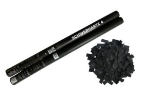 Schwarhartz 4 80cm Papierflitter schwarz online bestellen