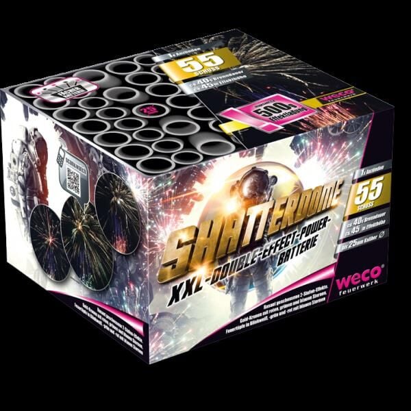 Shatterdome 55-Schuss-Feuerwerk-Batterie online bestellen