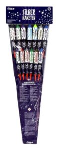 Silber-Raketen 13-teiliges Feuerwerk-Raketensortiment online bestellen