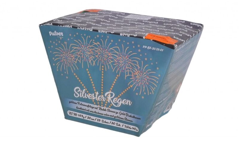 Silvester Regen 25-Schuss-Feuerwerk-Batterie online bestellen