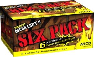 Six Pack 6er Pakck Kubische Kanonenschläge online bestellen