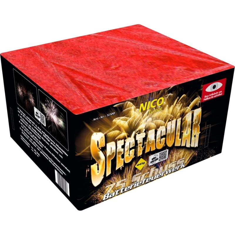 Spectacular 75-Schuss-Feuerwerk-Batterie online bestellen