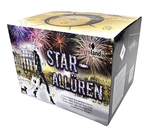 Star Allüren 27-Schuss-Feuerwerk-Batterie online bestellen
