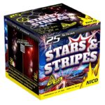 Stars & Stripes 25-Schuss-Feuerwerk-Batterie online bestellen