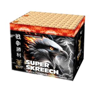 Super Skreech 80-Schuss-Feuerwerk-Verbund online bestellen