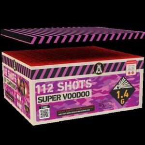 Super Voodoo 112-Schuss-Feuerwerkverbund 2er Pack (Stahlkäfig) online bestellen
