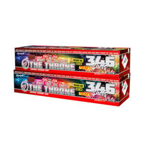 The Throne 346-Schuss-Feuerwerkverbund (Double Compound – Stahlkäfig) online bestellen