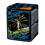 Titanium Crossette Yellow 16-Schuss-Feuerwerksbatterie online bestellen