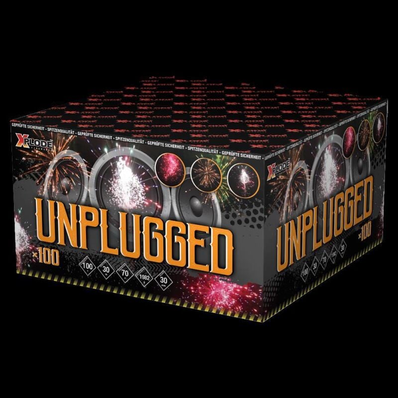 Unplugged 100-Schuss-Feuerwerkverbund online bestellen