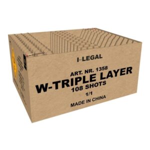 W-Triple Layer 108-Schuss-Feuerwerkverbund (Stahlkäfig) online bestellen