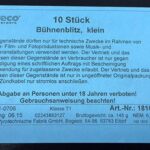 Weco Bühnenblitz klein, 10 Stk online bestellen
