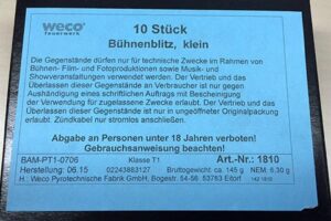 Weco Bühnenblitz klein, 10 Stk online bestellen