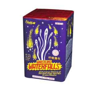 Whistling Waterfalls 25-Schuss-Feuerwerk-Batterie online bestellen