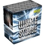 White Strobe 13-Schuss-Feuerwerk-Batterie online bestellen