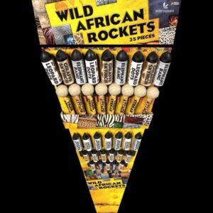 Wild African Rockets 35-teiliges Raketensortiment online bestellen