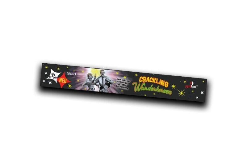 Wunderkerzen Crackling 25cm 10 Stück online bestellen