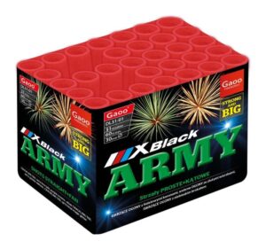 X-Black Army 31-Schuss-Feuerwerk-Batterie online bestellen