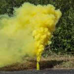 XL Rauchprojektor Gelb 60s-80s online bestellen