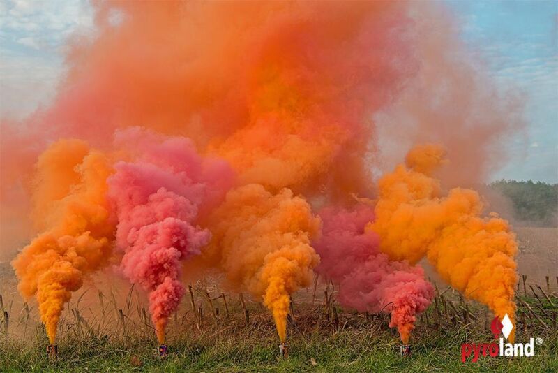 XL Rauchprojektor Orange 60s-80s online bestellen