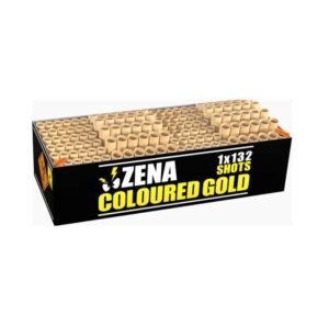 Zena Coloured Gold 132-Schuss-Feuerwerksverbund online bestellen