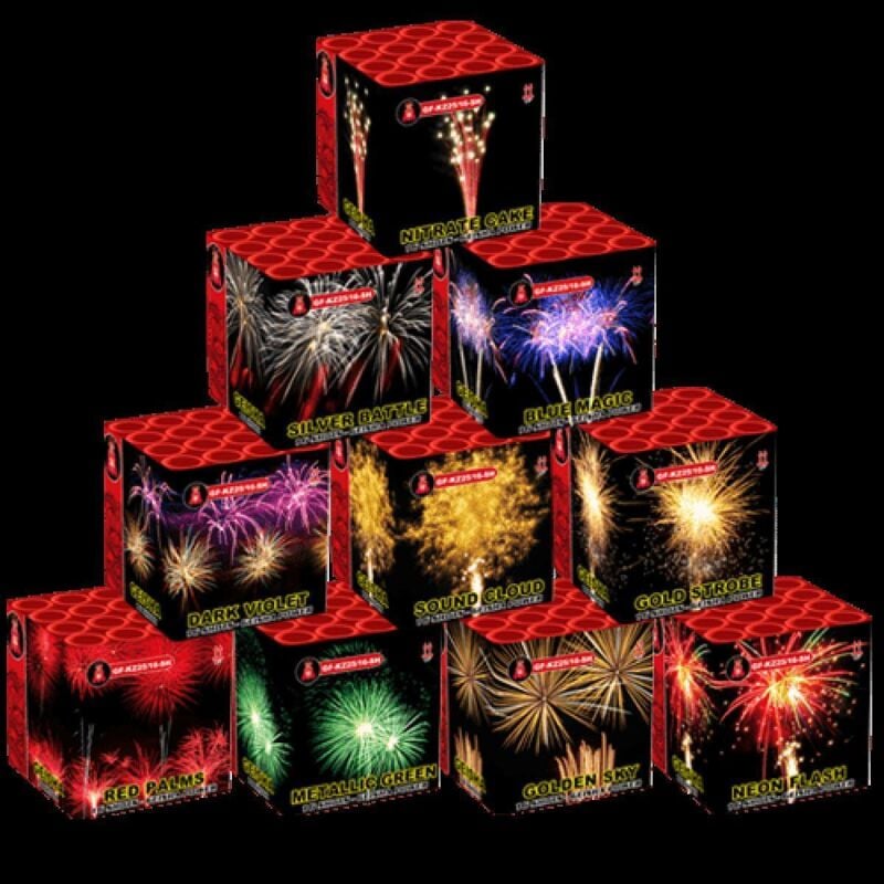 10-wild-geishas-cake-16-schuss-batteriesortiment-3er-pack-stahlkaefig