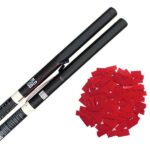 red-gazette-80cm-elektrisch-black-label-papierflitter-rot
